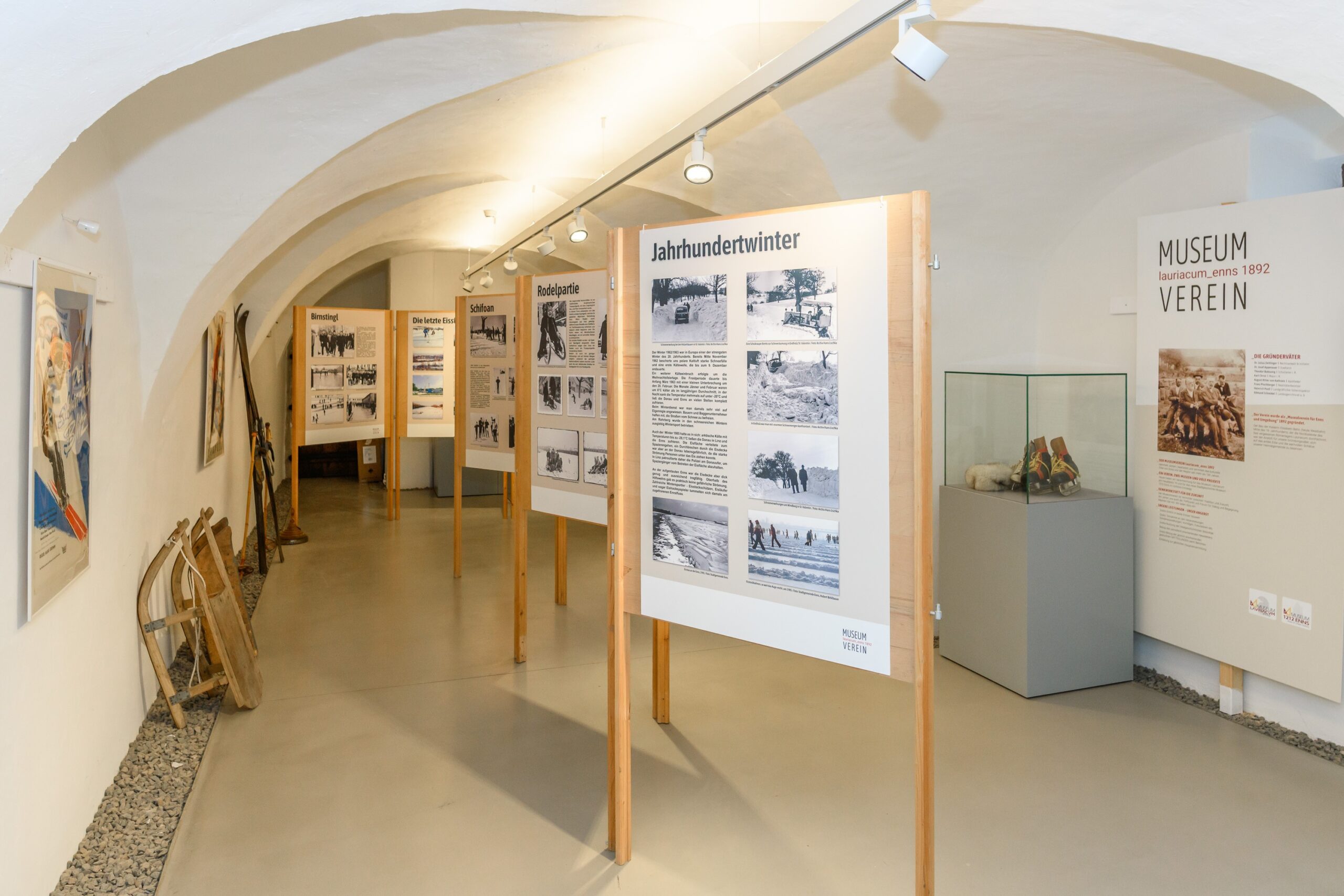 Winter wie damals. Kuratorenführung.